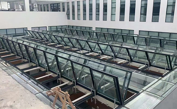 百安科技有限公司近期天祝排烟窗项目案例分享