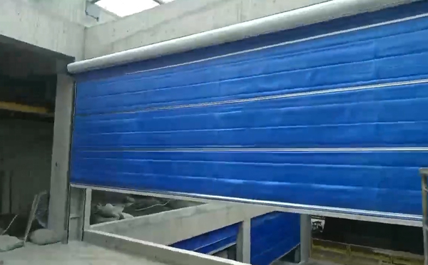 大型物流园区完成天祝防火门整体安装工程